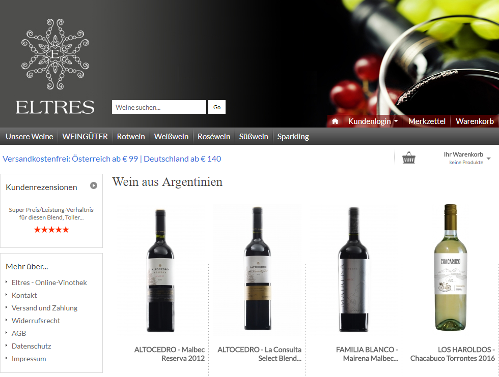 ELTRES - www.wein-argentinien.at