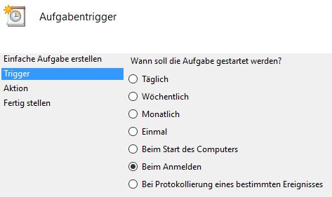 OpenVPN - Einfache Aufgabe - Trigger